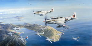art_air RAAF's first operation over North Korea, 2 July 1950